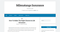 Desktop Screenshot of milenatango.com