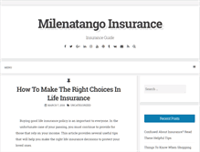 Tablet Screenshot of milenatango.com